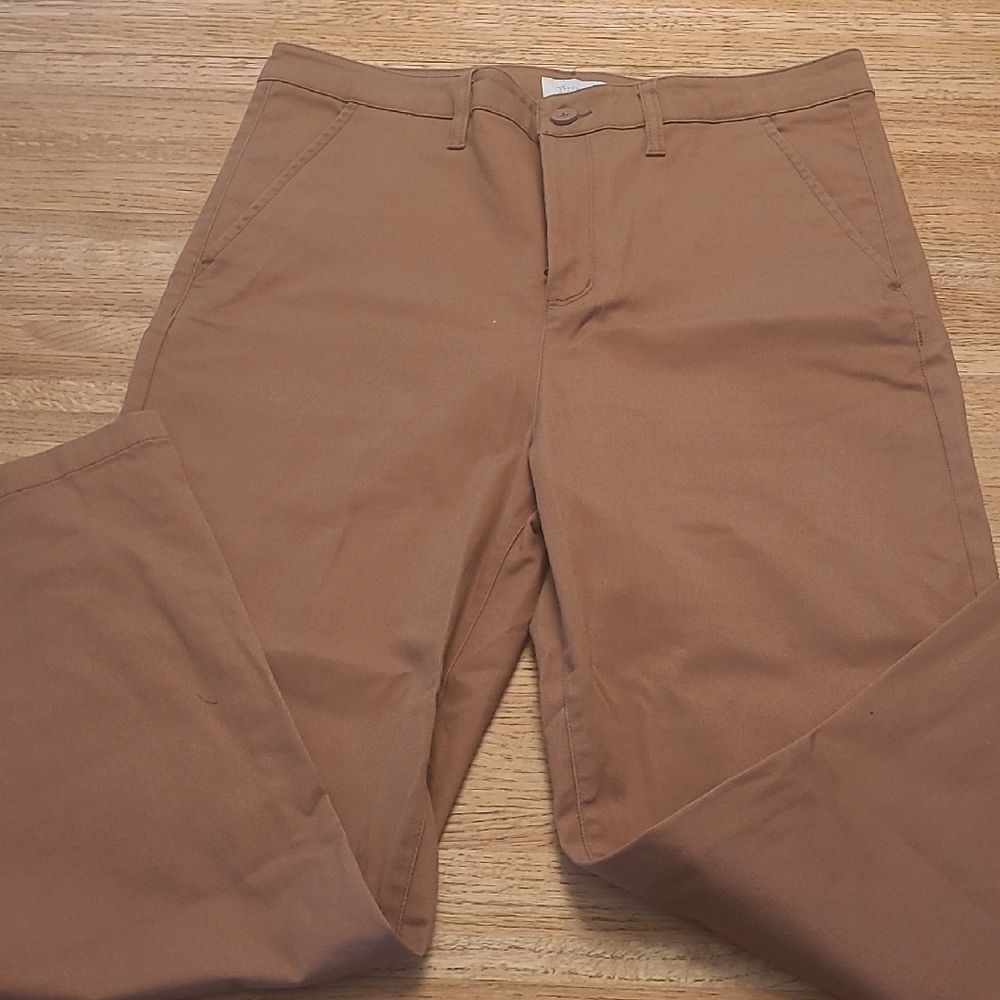 Brixton Women's Brown Straight Leg Pants